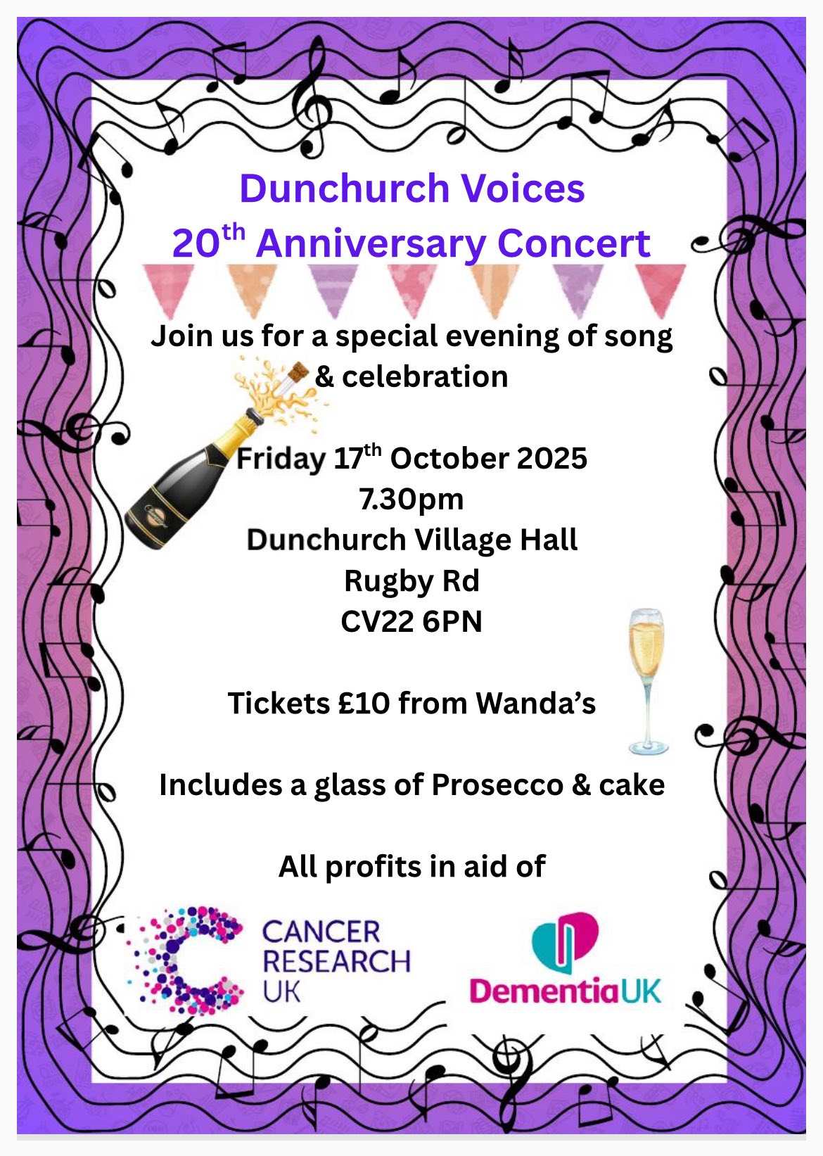 Dunchurch Voices Concert